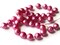 7mm Round Pink Vintage Plastic Pearl Beads Baroque Faux Pearls